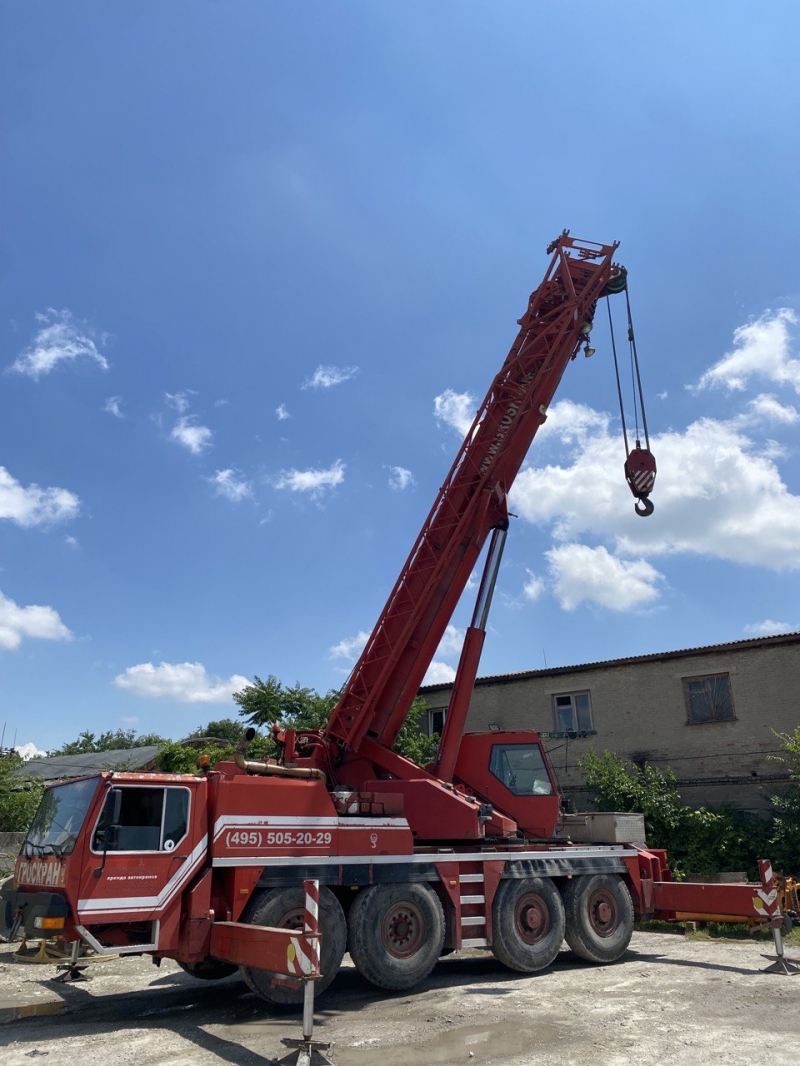 Аренда автокрана в Ростове от 10 до 100 тонн